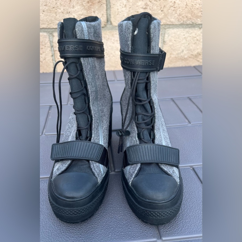 Converse Chuck Taylor All Star GR 82 XX High ‘Black Silver’ Boots. - Picture 9 of 14